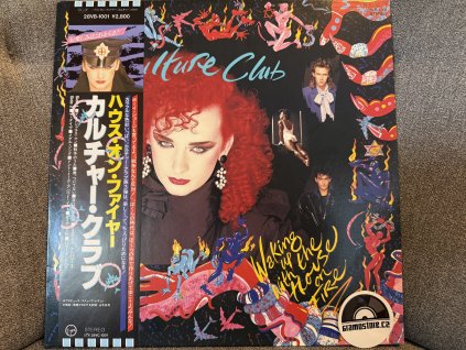 CULTURE CLUB - WAKING UP WITH THE HOUSE ON FIRE ORIGINÁL 1.PRESS JAPAN
