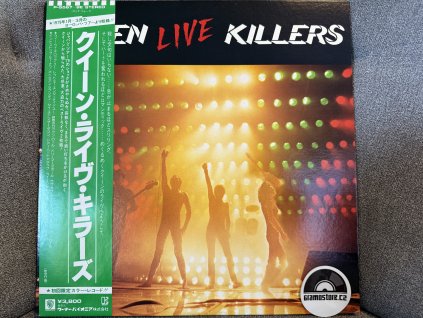 QUEEN - LIVE KILLERS ORIGINÁL 1. PRESS JAPAN