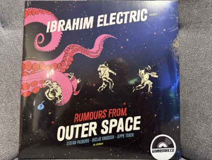 IBRAHIM ELECTRIC - RUMOURS FROM OUTER SPACE ORIGINÁL 1.PRESS DENMARK