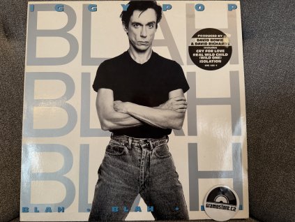 IGGY POP - BLAH-BLAH-BLAH ORIGINÁL 1.PRESS GERMANY