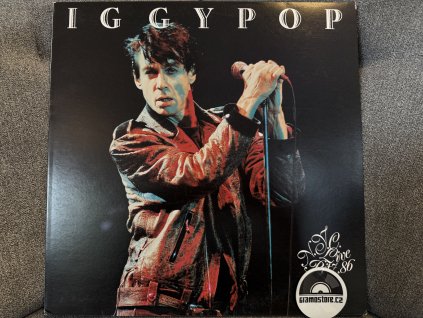 IGGY POP - LIVE RITZ N.Y.C. 86 ORIGINÁL 1.PRESS FRANCE