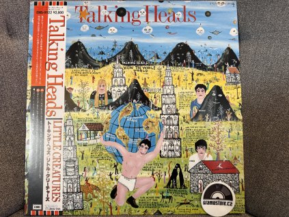 TALKING HEADS - LITTLE CREATURES ORIGINÁL 1.PRESS JAPAN