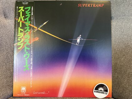 SUPERTRAMP - “…FAMOUS LAST WORDS…” ORIGINÁL 1.PRESS JAPAN