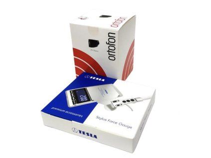 ORTOFON 2M BLACK + TESLA STYLUS FORCE GAUGE PREMIUM
