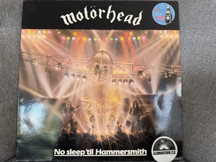 MOTÖRHEAD - NO SLEEP ‘TIL HAMMERSMITH ORIGINÁL 1. PRESS SPAIN