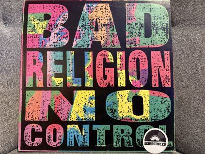 BAD RELIGION - NO CONTROL ORIGINÁL 1.PRESS USA