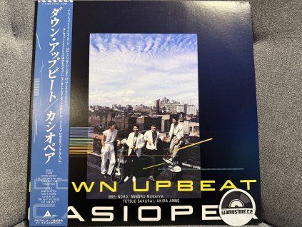 CASIOPEA - DOWN UPBEAT ORIGINÁL 1.PRESS JAPAN