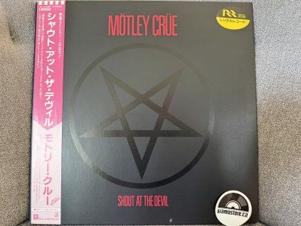MÖTLEY CRÜE - SHOUT AT THE DEVIL ORIGINÁL 1.PRESS JAPAN