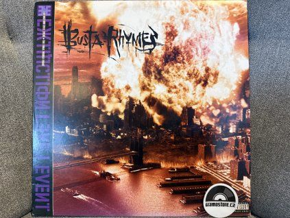 BUSTA RHYMES - EXTINCTION LEVEL EVENT - THE FINAL WORLD FRONT ORIGINÁL 1.PRESS USA