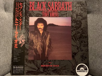 BLACK SABBATH - SEVENTH STAR ORIGINÁL 1.PRESS JAPAN
