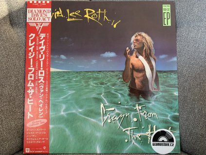 DAVID LEE ROTH - CRAZY FROM THE HEAT ORIGINÁL 1.PRESS JAPAN