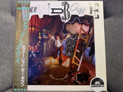 DAVID BOWIE - NEVER LET ME DOWN ORIGINÁL 1.PRESS JAPAN