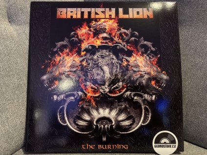 BRITISH LION - THE BURNING ORIGINÁL 1. PRESS EU