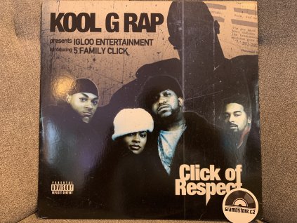 KOOL G RAP - CLICK OF RESPECT ORIGINÁL 1. PRESS USA