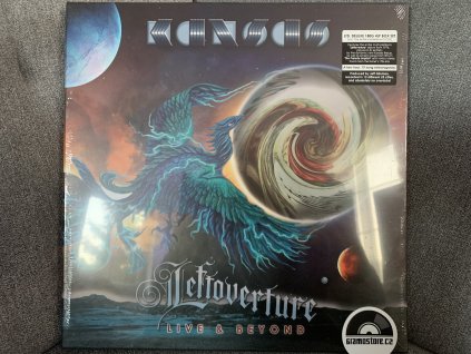 KANSAS - LEFTOVERTURE LIVE & BEYOND ORIGINÁL 1. PRESS EU LIMITED EDITION