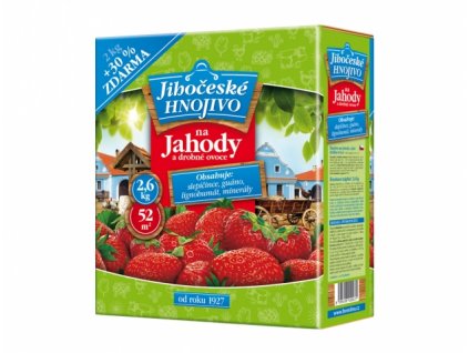Hnojivo JIHOČESKÉ na jahody 2kg + 30% ZDARMA