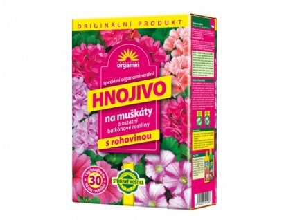 Hnojivo ORGAMIN na muškáty 1kg