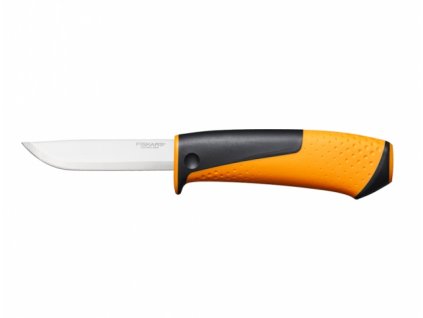 Nůž FISKARS HARDWARE univerzální+pouzdro+brousek22cm 1023618