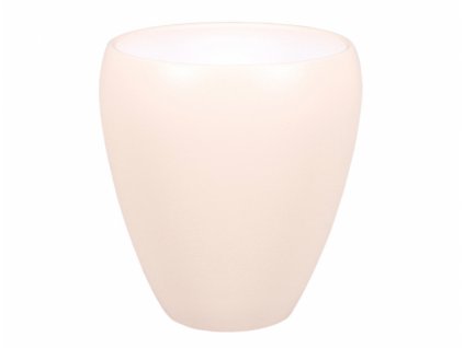 Obal na květník LUNA ORCHID STRUKTUR keramický mat d14x16cm