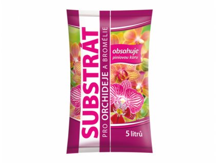 Substrát FORESTINA STANDARD pro orchideje+bromélie kůrový 5l