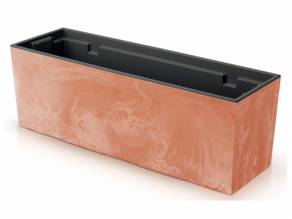 Truhlík URBI CASE BETON samozavlažovací plastový 60x18x20cm
