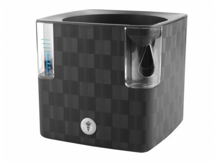 Obal na květník COBBLE samozavlažovací+Aqua systém14x14x14cm