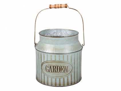 Konev GARDEN RETRO s uchem plechová d16x20cm