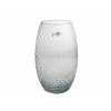 Váza DIAMOND AMARYLLIS ruční výroba skleněná d13x26cm