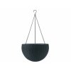 Obal na květník SPHERE PLANTER závěsný plastový d35x22cm