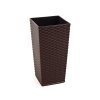 Obal na květník FINEZIA RATTAN plastový 35x35x67cm