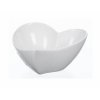 Miska HEART srdce porcelánová bílá 12x12x6cm
