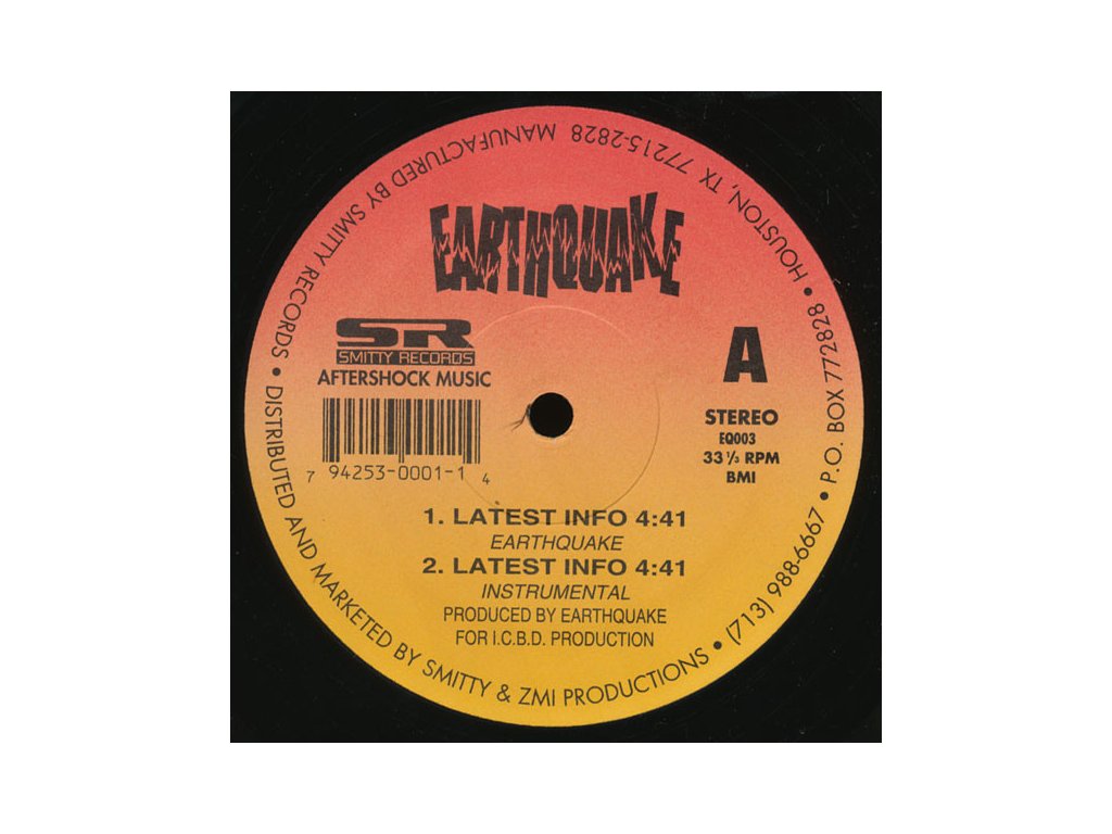 Earthquake – Latest Info / Make'm Dance | Releases | Discogs