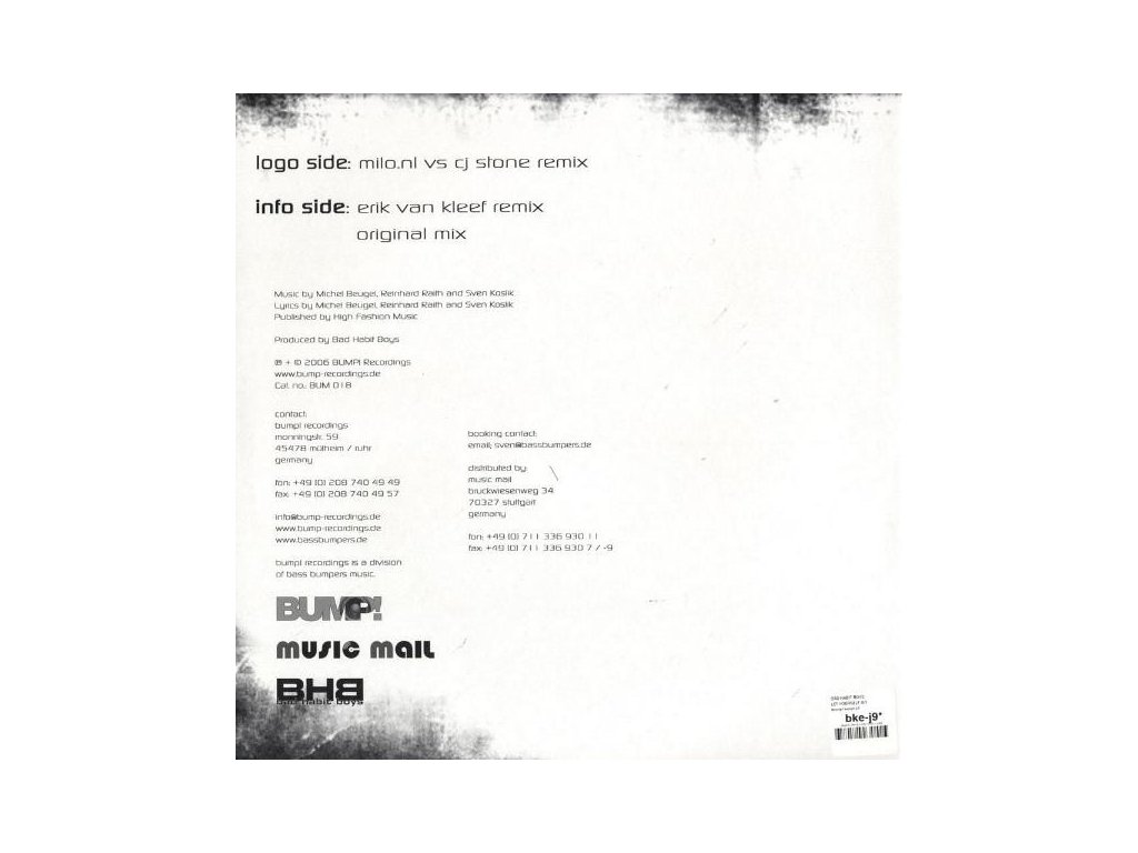 Bad Habit Boys – Let Yourself Go