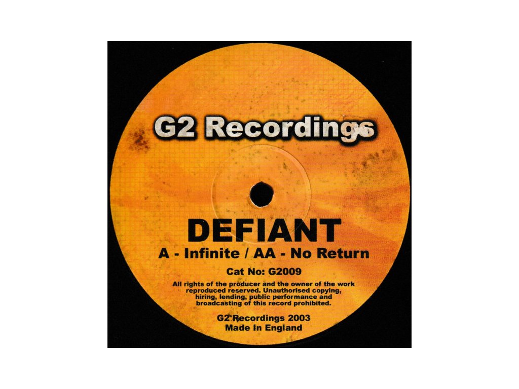 Defiant ‎– Infinite / No Return