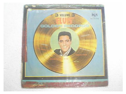 ELVIS PRESLEY GOLDEN RECORDS VOL 3 RARE LP