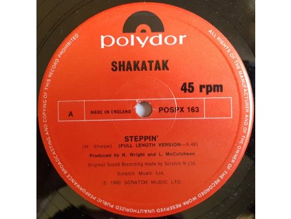 Shakatak ‎– Steppin'