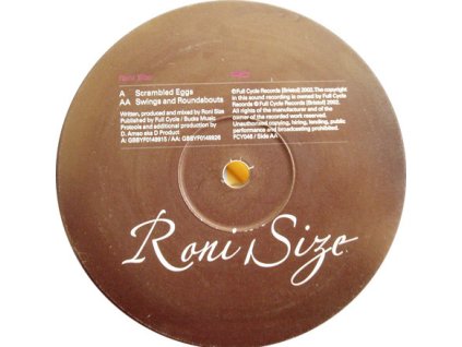 Roni Size ‎– Scrambled Eggs / Swings And Roundabouts