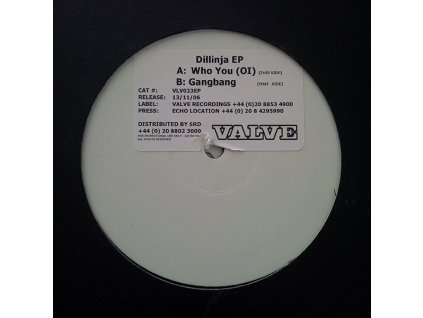 Dillinja ‎– The Dillinja EP