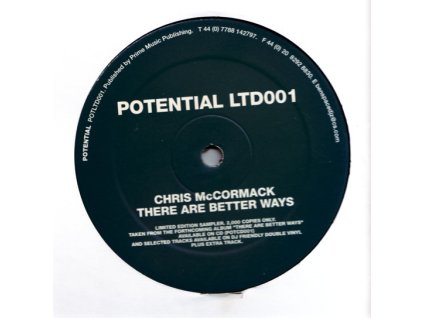 Chris McCormack – There Are Better Ways