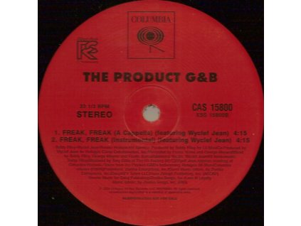 The Product G&B Featuring Wyclef Jean ‎– Freak Freak