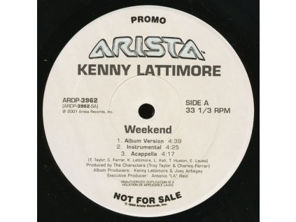Kenny Lattimore ‎– Weekend