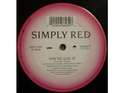 Simply Red ‎– You've Got It