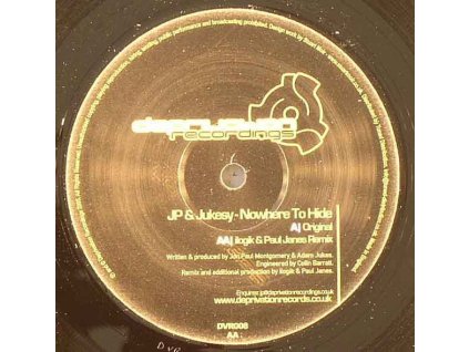 JP & Jukesy ‎– Nowhere To Hide