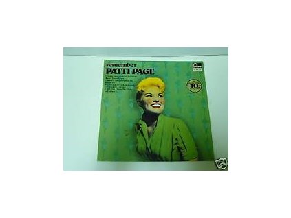 Patti Page ‎– Remember... Patti Page