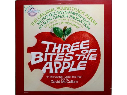 MGM Studio Orchestra Conducted By Robert Armbruster ‎– Three Bites Of The Apple (The Original Sound Track Album)