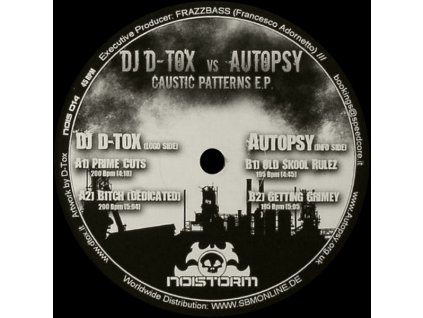DJ D-Tox vs Autopsy ‎– Caustic Patterns E.P.