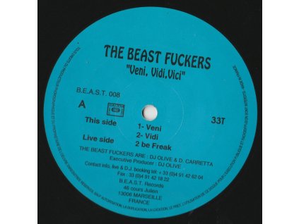 The Beast Fuckers ‎– Veni, Vidi, Vici