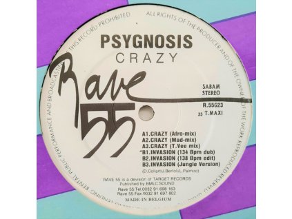Psygnosis ‎– Crazy
