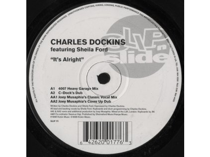 Charles Dockins Featuring Sheila Ford ‎– It's Alright
