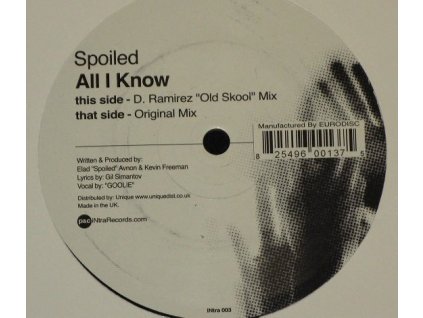 Spoiled ‎– All I Know